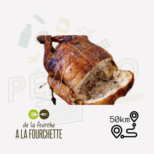 Pintade farcie (au choix) 1,8kg Ferme Thirion Unité