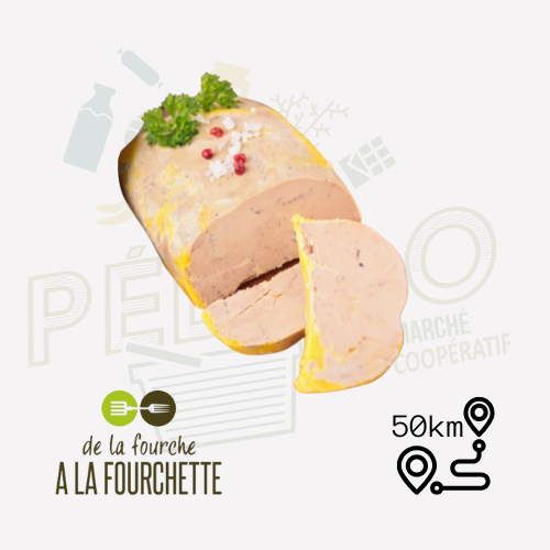 Buche de foie gras de canard 250g - Ferme Thirion