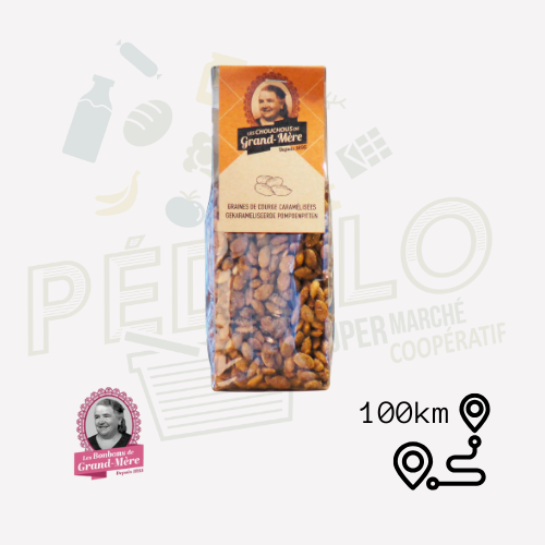 Chouchou - Graines de courge caramélisées 200gr