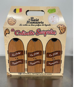 Colisette surprise Cookies Le Petit Namurois Paysans artisans