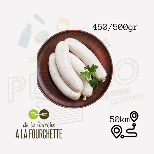 Boudin blanc spéculoos-mandarine