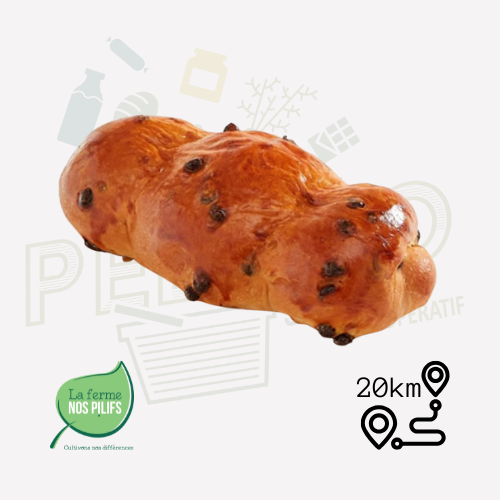 Mini cougnou - Raisin