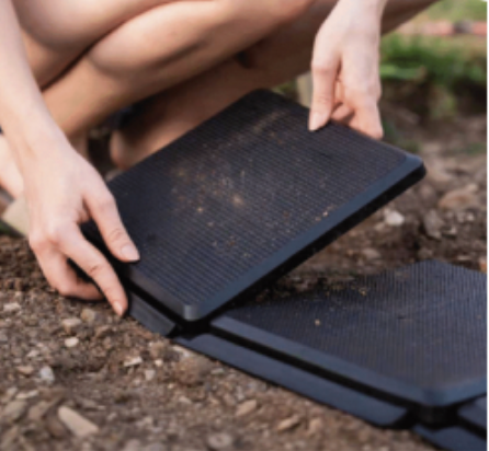 Dalles de sol clipsables ( Noires)